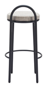 Sisal Beige Tweed Barstool (Set of 2) - Ornate Home