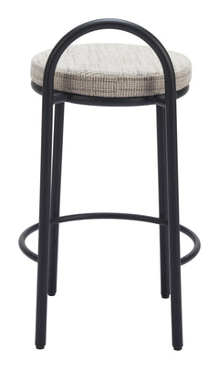 Sisal Beige Tweed Counter Stool (Set of 2) - Ornate Home