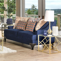Sisseton Navy Sofa & Loveseat - Ornate Home