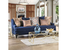 Sisseton Navy Sofa - Ornate Home