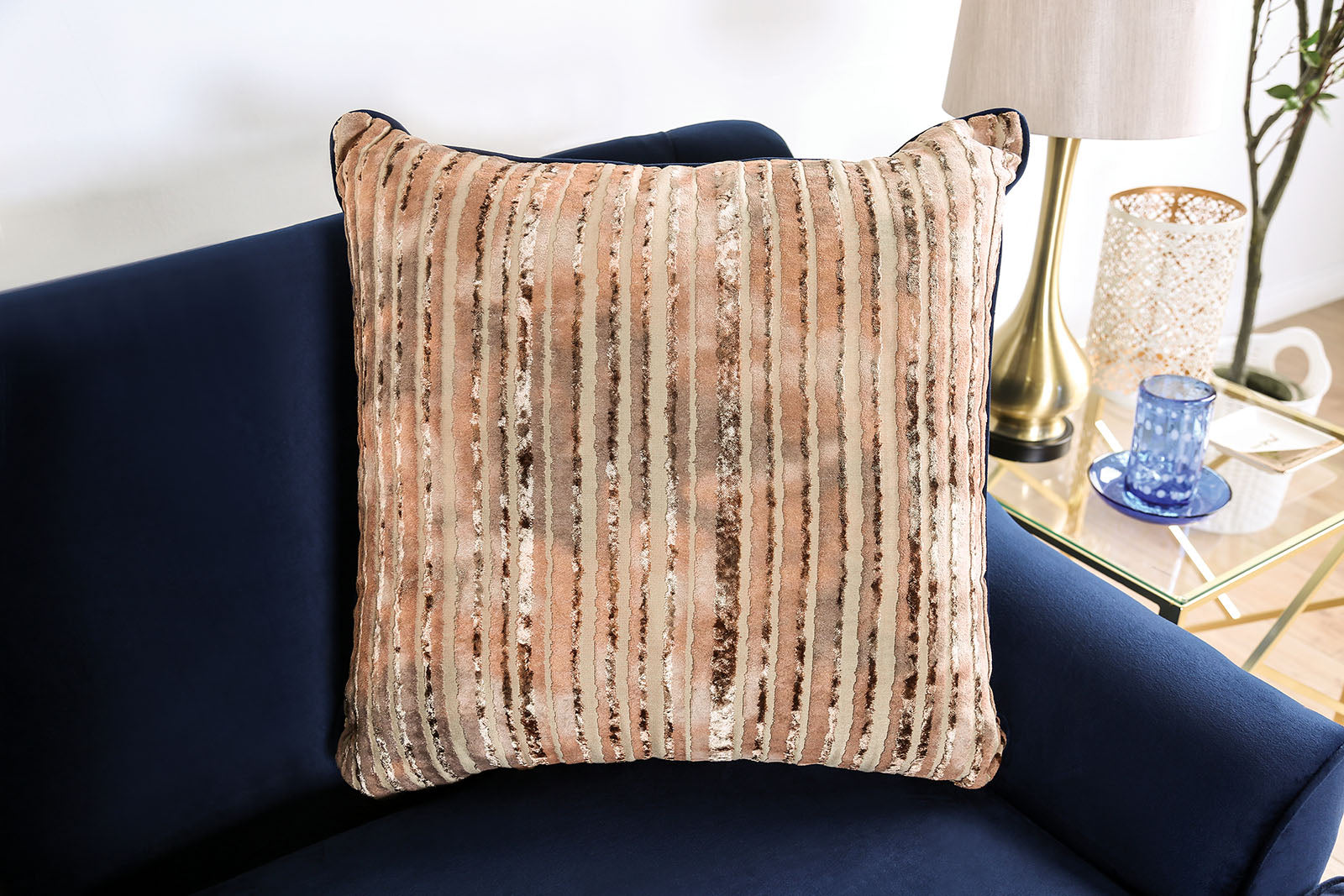 Sisseton Navy Sofa - Ornate Home