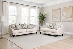 Sisseton Taupe Loveseat - Ornate Home
