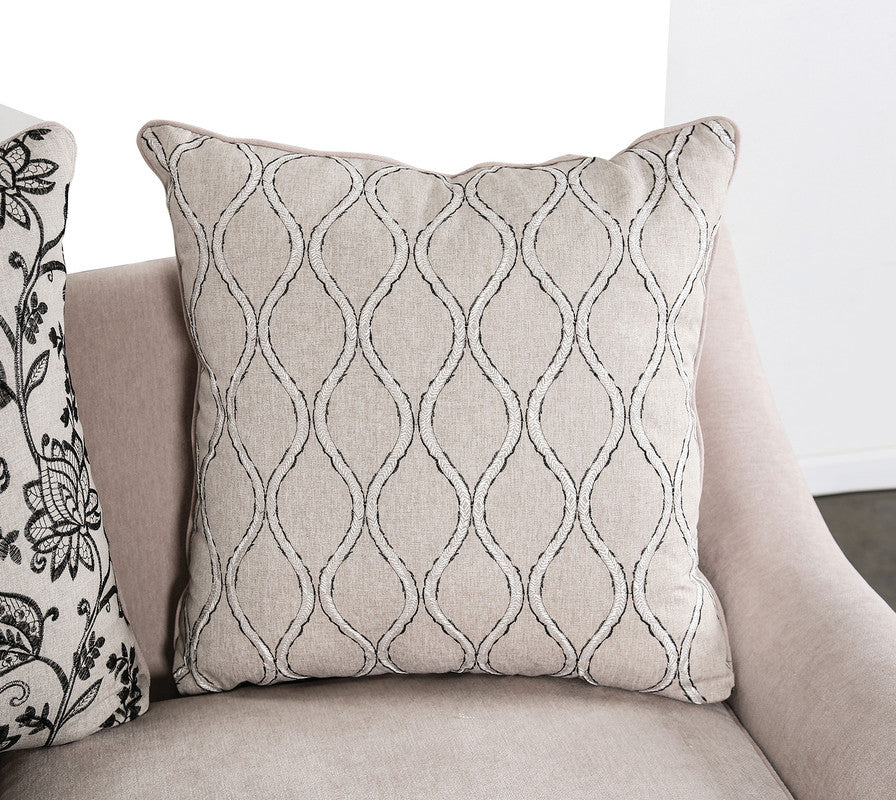 Sisseton Taupe Loveseat - Ornate Home