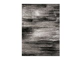 Sivas Gray/Black 8' X 10' Area Rug (Textured Brushstroke) - Ornate Home