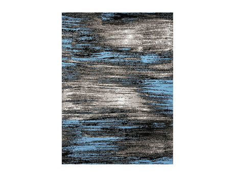 Sivas Gray/Blue 5' X 8' Area Rug - Ornate Home