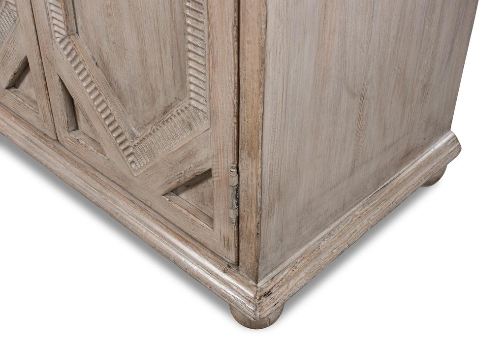 Six Diamonds Grey Sideboard - Ornate Home