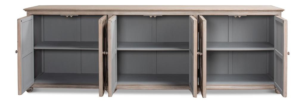 Six Diamonds Grey Sideboard - Ornate Home