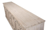 Six Diamonds Grey Sideboard - Ornate Home