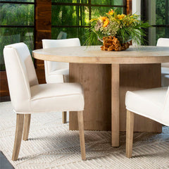 Sizan Off White Dining Chair - Ornate Home