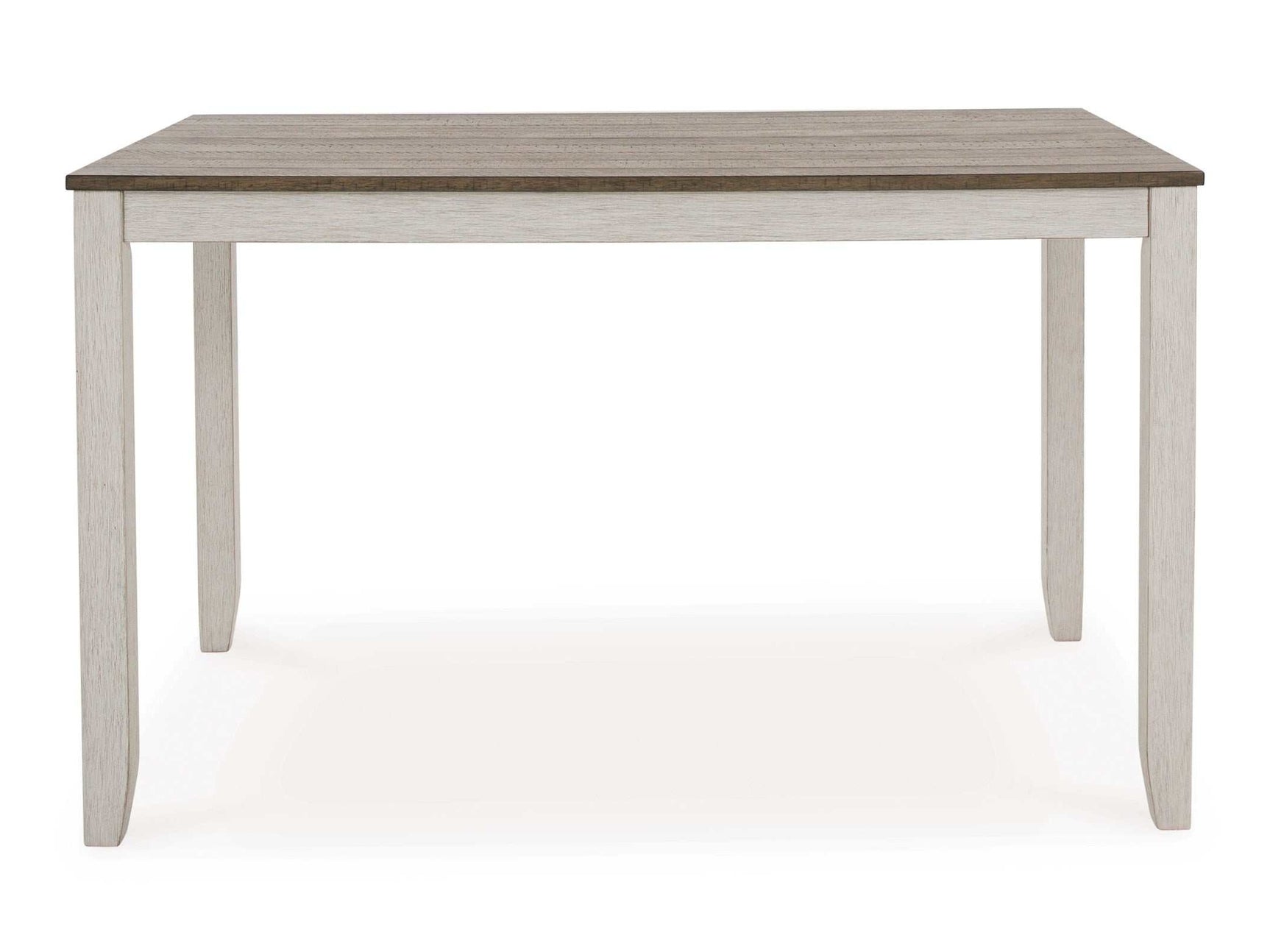 Skempton Counter Height White/Light Brown Dining Room Set / 7pc - Ornate Home