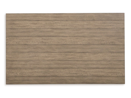 Skempton Counter Height White/Light Brown Dining Room Set / 7pc - Ornate Home