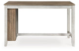Skempton Two-tone Counter Height Dining Table and 6 Barstools (Online Special Price) - Ornate Home