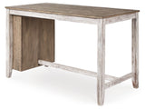 Skempton Two-tone Counter Height Dining Table and 6 Barstools (Online Special Price) - Ornate Home