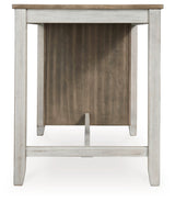 Skempton Two-tone Counter Height Dining Table and 6 Barstools (Online Special Price) - Ornate Home