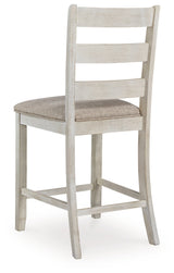 Skempton Two-tone Counter Height Dining Table and 6 Barstools (Online Special Price) - Ornate Home