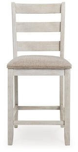 Skempton Two-tone Counter Height Dining Table and 6 Barstools (Online Special Price) - Ornate Home