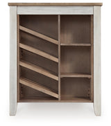 Skempton Two-tone Counter Height Dining Table and 6 Barstools - Ornate Home