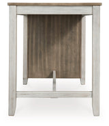 Skempton Two-tone Counter Height Dining Table and 6 Barstools - Ornate Home