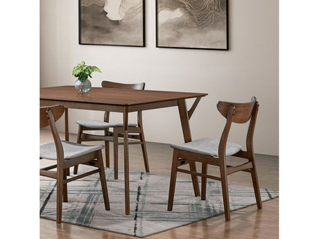 Skien Walnut Dining Table - Ornate Home