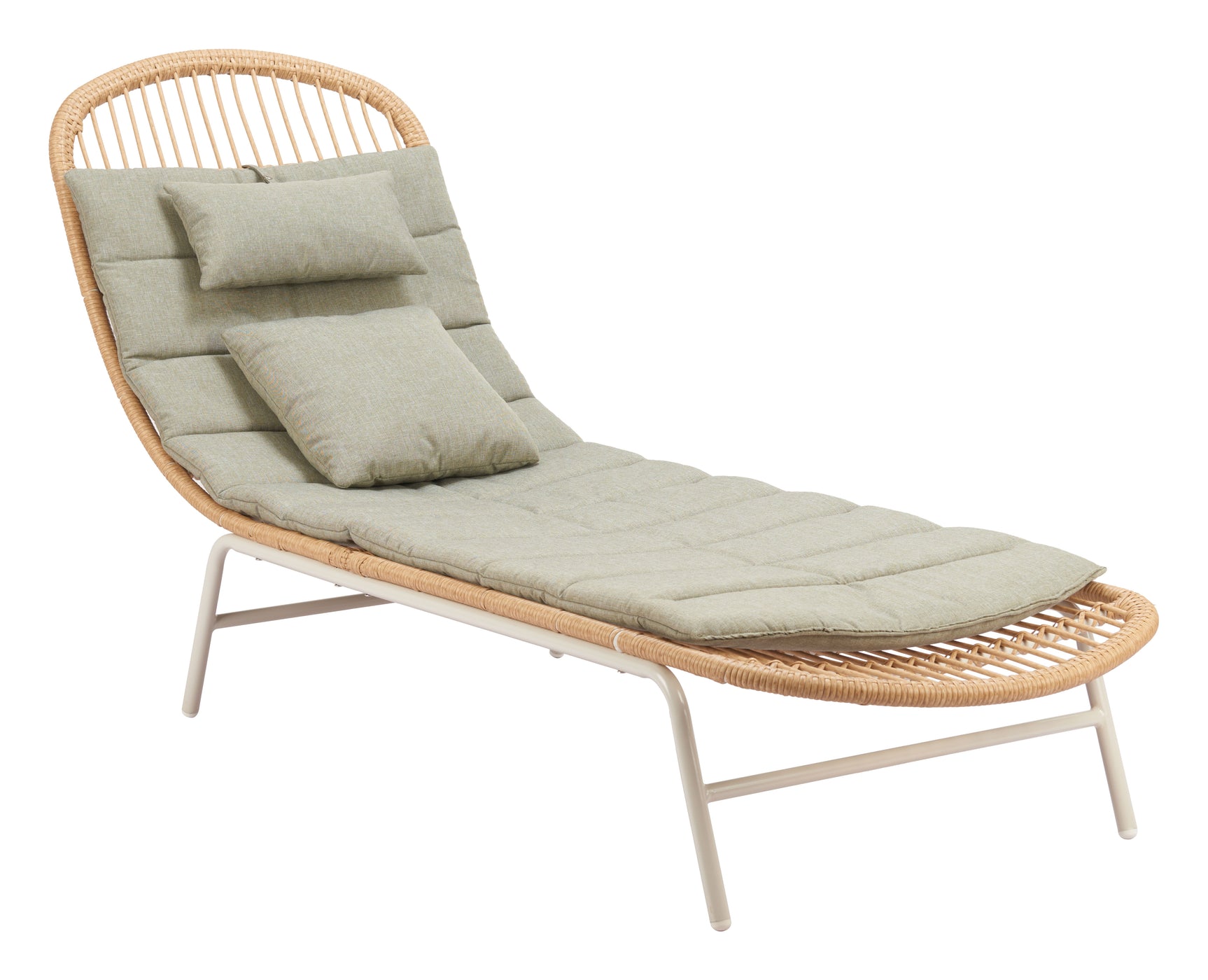 Skim Multicolor Chaise Lounge - Ornate Home