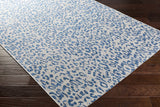 Skipsea Blue Leopard Performance Rug - Ornate Home
