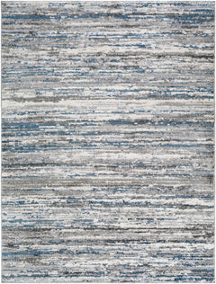 Skule Gray & Blue Area Rug - Ornate Home