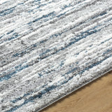Skule Gray & Blue Area Rug - Ornate Home