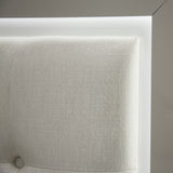 Sky Tower Cloud White/Ice Bed - Ornate Home