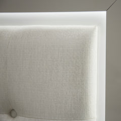 Sky Tower Cloud White/Ice Bed - Ornate Home
