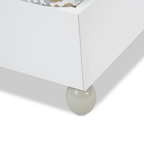 Sky Tower Cloud White/Ice Eastern King Bed - Ornate Home