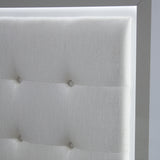 Sky Tower Cloud White/Ice Eastern King Bed - Ornate Home