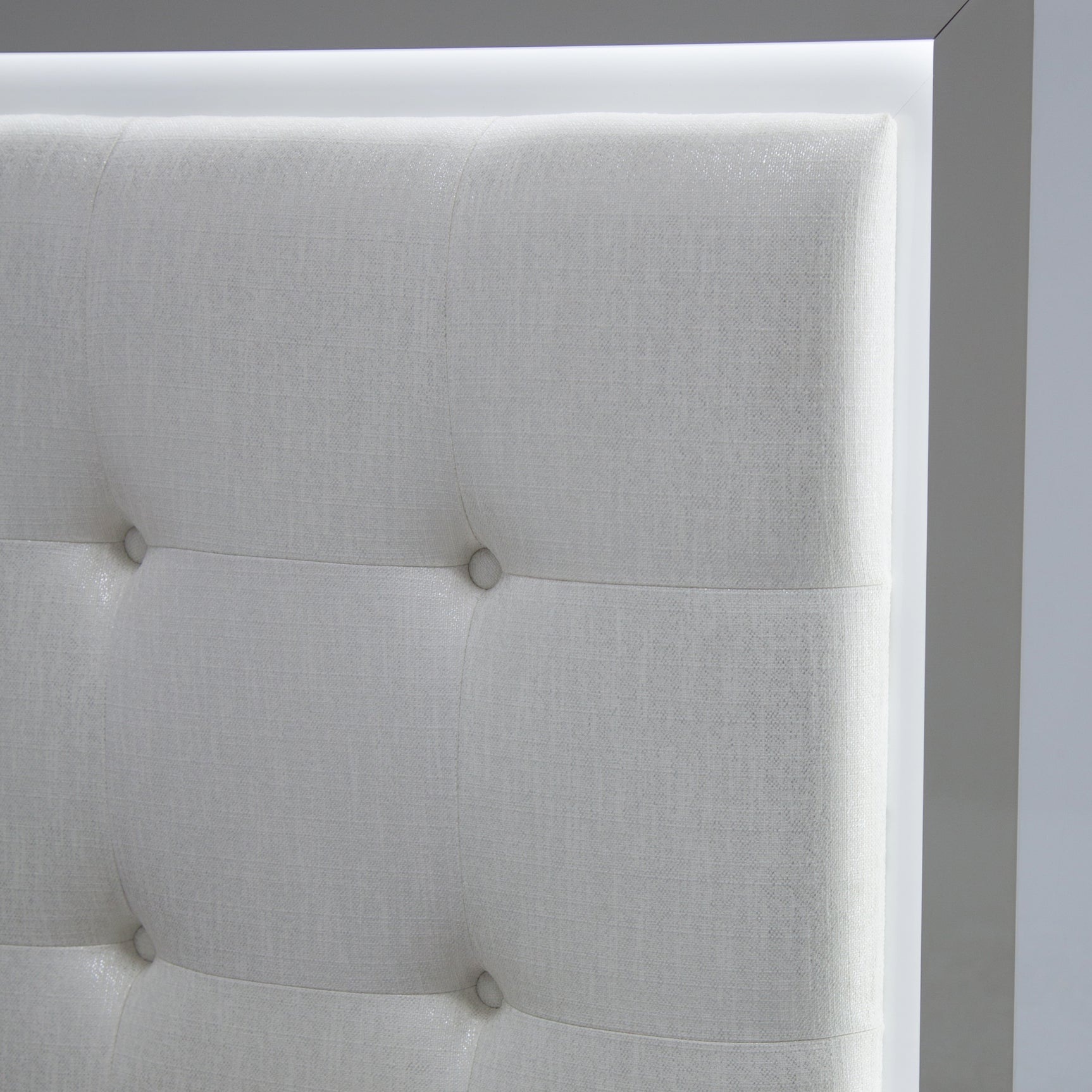 Sky Tower Cloud White/Ice Eastern King Bed - Ornate Home