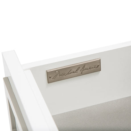 Sky Tower Cloud White Nightstand - Ornate Home