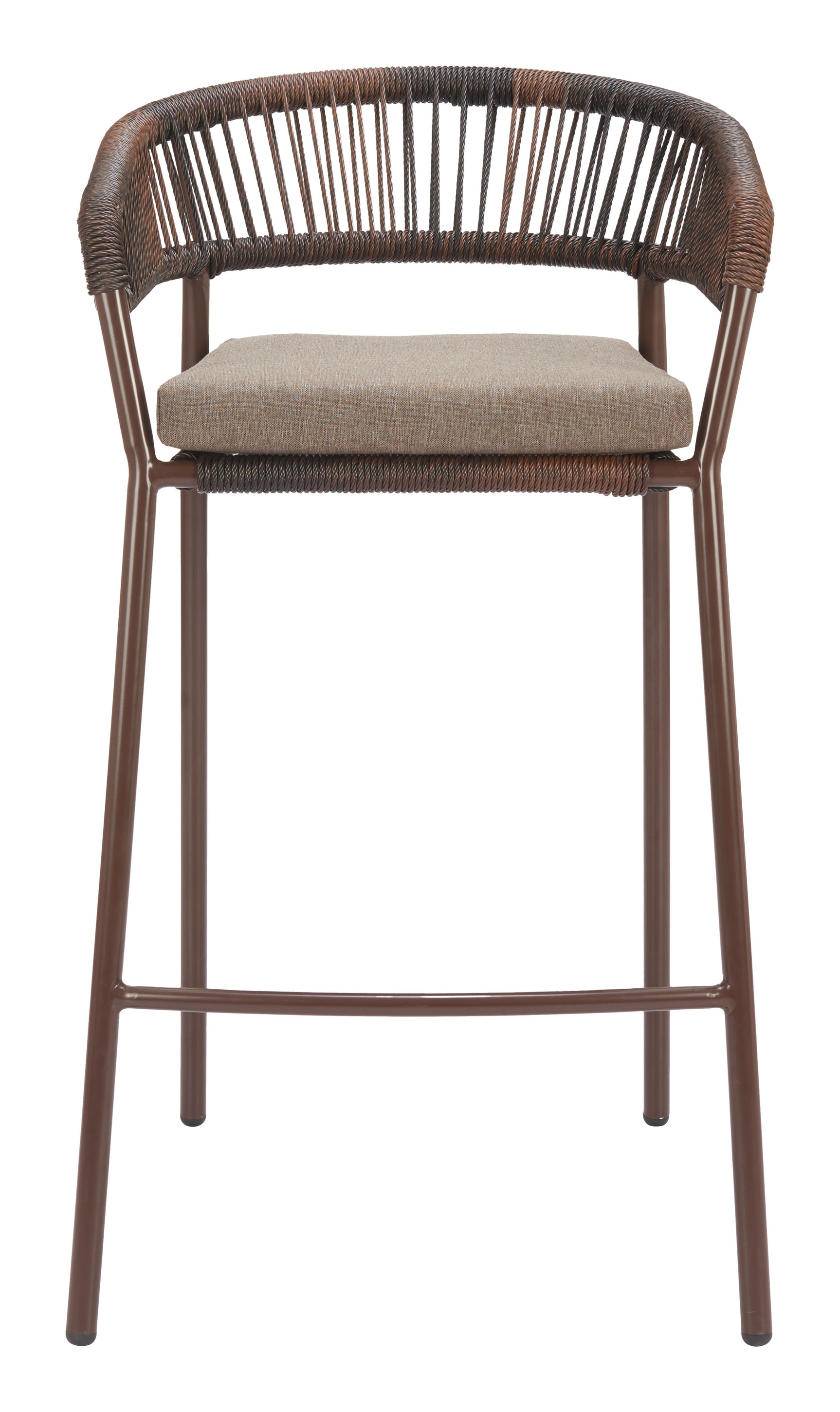 Skye Brown Barstool (Set of 2) - Ornate Home