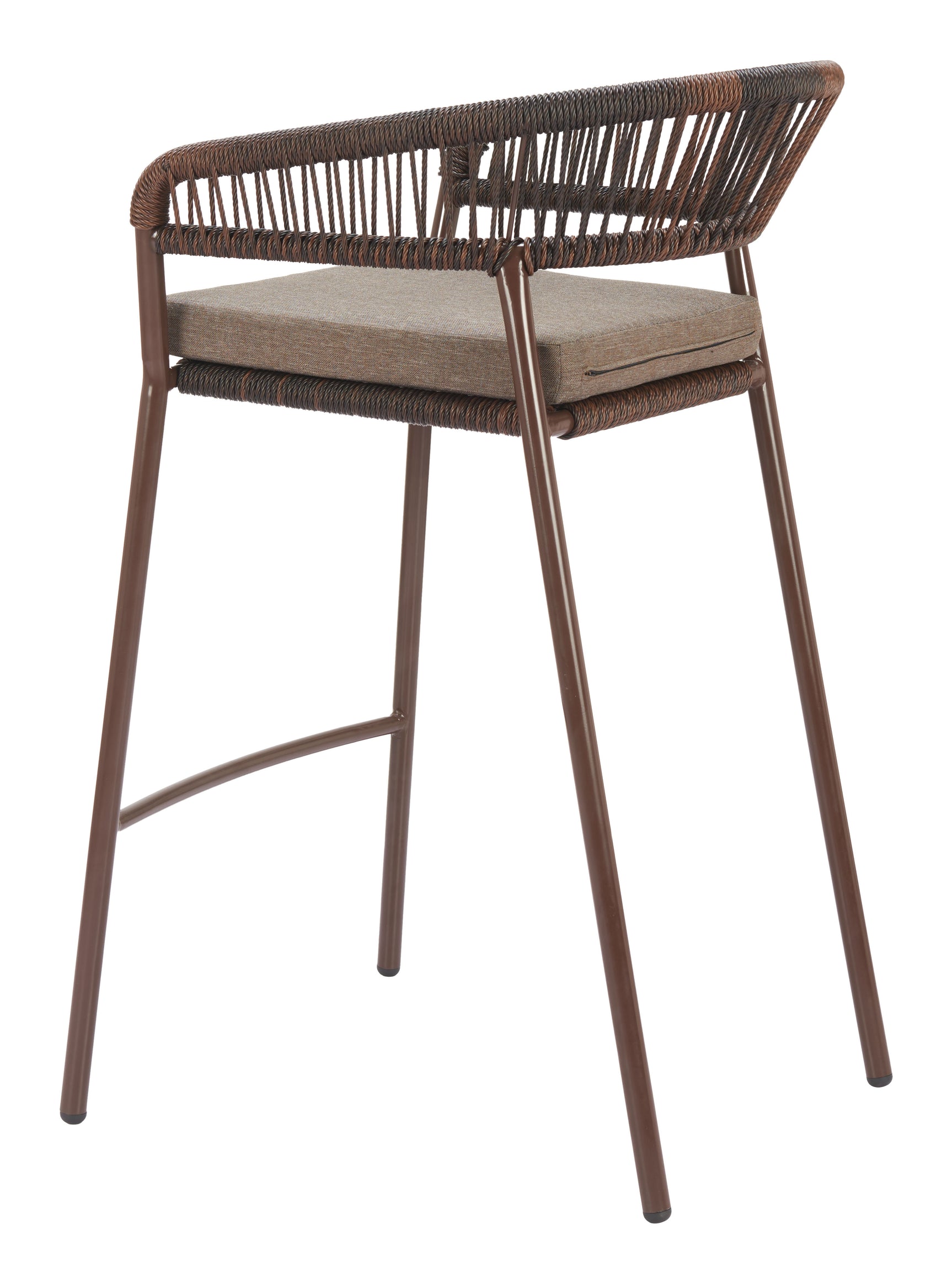 Skye Brown Barstool (Set of 2) - Ornate Home