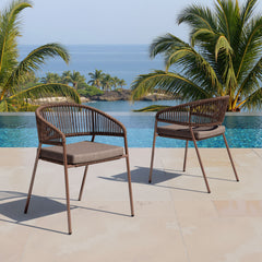 Skye Brown Dining Chair (Set of 2) - Ornate Home