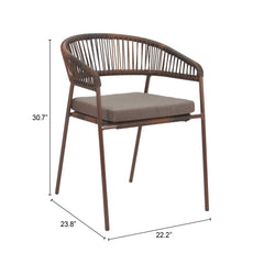 Skye Brown Dining Chair (Set of 2) - Ornate Home