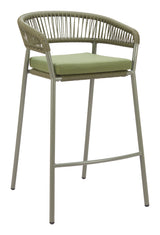 Skye Green Barstool (Set of 2) - Ornate Home