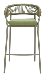 Skye Green Barstool (Set of 2) - Ornate Home