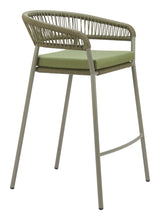 Skye Green Barstool (Set of 2) - Ornate Home