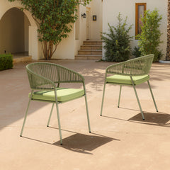 Skye Green Dining Chair (Set of 2) - Ornate Home