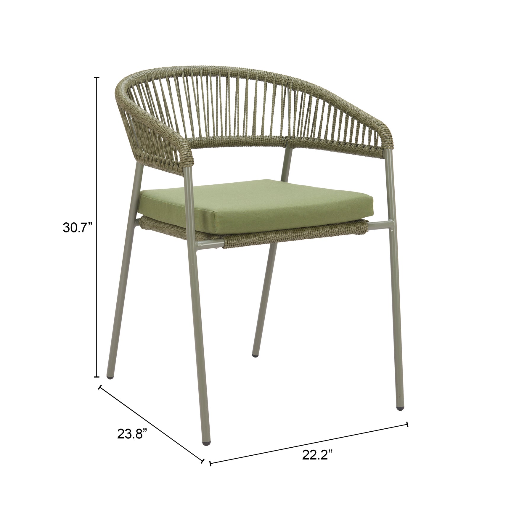 Skye Green Dining Chair (Set of 2) - Ornate Home