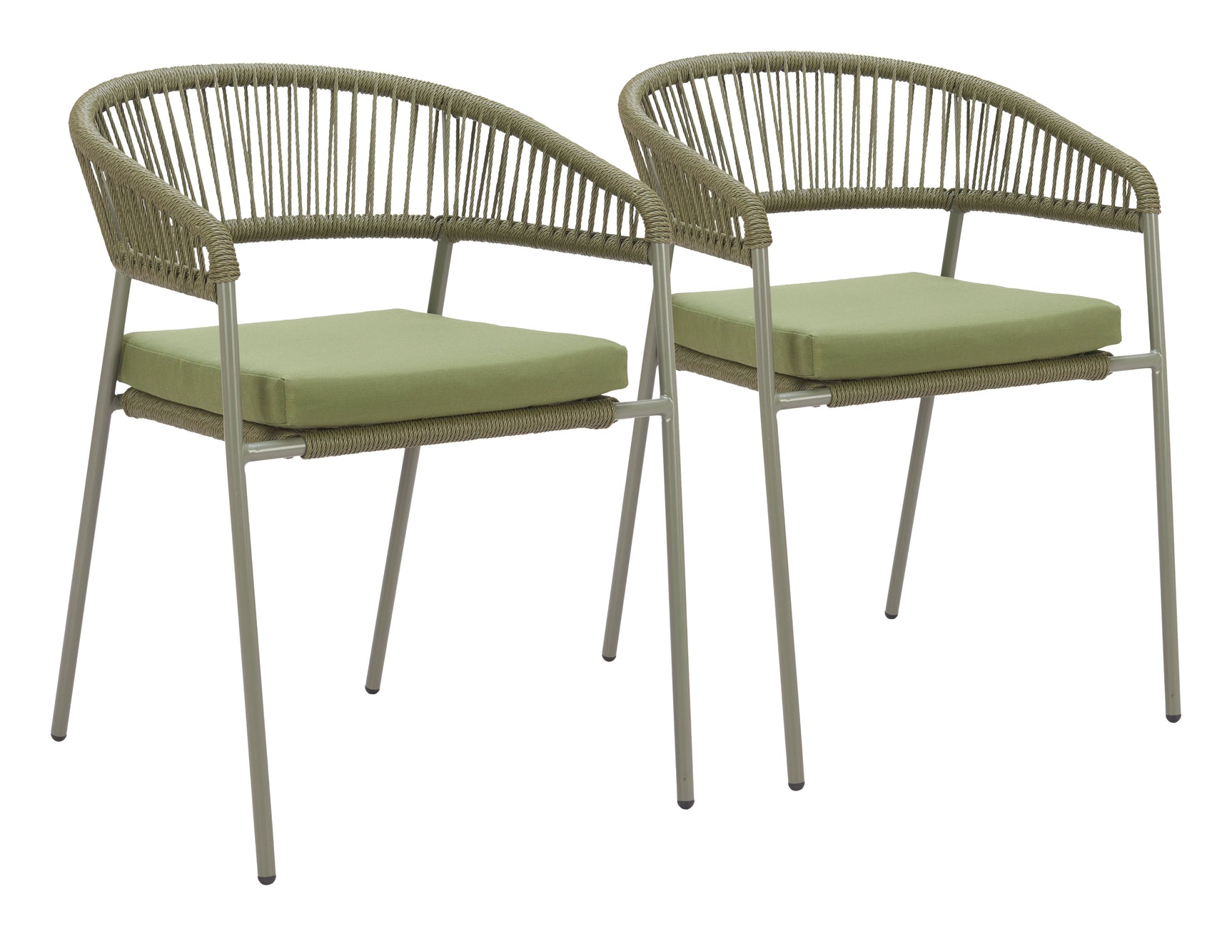 Skye Green Dining Chair (Set of 2) - Ornate Home