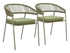 Skye Green Dining Chair (Set of 2) - Ornate Home