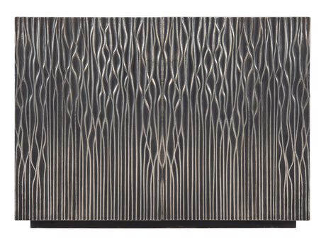 Skylar Antique Silver Door Chest - Ornate Home