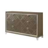 Skylar Dark Champagne Dresser - Ornate Home