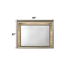 Skylar LED & Dark Champagne Mirror w/LED - Ornate Home