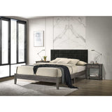 Skyler Black Panel Headboard - Ornate Home