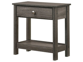 Skyler Gray Nightstand - Ornate Home