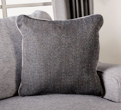 Skyline Light Gray/Brown Loveseat - Ornate Home